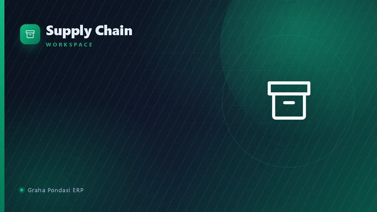 Cover workspace Supply Chain